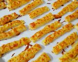Omlós sajtos rudacskák recept fázis 4 fotója