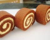 รูปขั้นตอนการทำที่ 6 ของ Chocolate Roll with French Buttercream