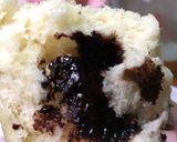 Foto langkah ke 7 dari resep Roti sobek kukus cokelat tanpa ulen.