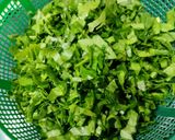 A picture of step 1 of Palak and Veggies Curry.