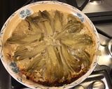 Une image de l'étape 11 de Flan d endives caramélisées à la ricotta,lomo corse et sirop d’érable.