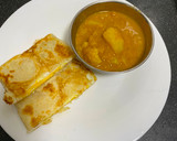 சிங்கப்பூர் ஸ்பெஷல் முட்டை பரோட்டா / ரொட்டி பரோட்டா🍳 ரெசிபி ஸ்டேப் 4 புகைப்படம்
