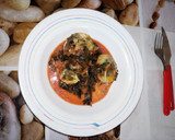 Foto del paso 7 de la receta: Huevos rellenos de portobello al estilo thai