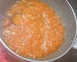 A picture of step 4 of Papaya Halwa.
