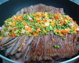 Foto del paso 3 de la receta: Colitas de cuadril c/ guarnición colorida