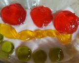 A picture of step 11 of Multi colourdesert.