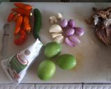 Foto langkah ke 1 dari resep Sayur Santan Tahu Peda.
