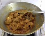 A picture of step 8 of Mutton Kasha.