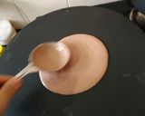 A picture of step 5 of Chocolate dosa.