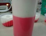 Foto langkah ke 6 dari resep Puding Jeruk Merah Putih.