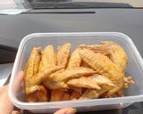 รูปขั้นตอนการทำที่ 3 ของ ปีกไก่ทอดเกลือ