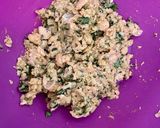 A picture of step 2 of Chickpeas Tikki.