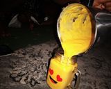 A picture of step 2 of Mango lassi.