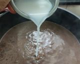 A picture of step 2 of CHOCO COFFEE CASHEW Ice cream (Traditional Indian Ice cream in kothi).