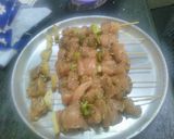 Foto del paso 4 de la receta: Brochetas de pollo
