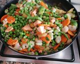 Foto del paso 2 de la receta: Revuelto de menestra de verduras airfryer