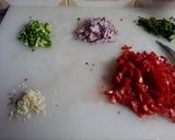 A picture of step 2 of Red lentils soup.
