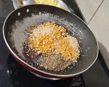 A picture of step 2 of Pulihora.