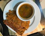 A picture of step 5 of Wheat bran and oats uttapam.