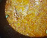 A picture of step 3 of Gajer ka halwa.