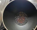 A picture of step 6 of Kerala style Raw Papaya Pulinkari - Sadya dish.