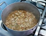 Foto del paso 7 de la receta Ensalada tibia de Primavera con Gambas
