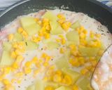 Foto del paso 2 de la receta: Quiche de Choclo con papas y Jamón !