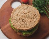 Foto langkah ke 4 dari resep Vegan sandwich.