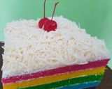 Foto langkah ke 8 dari resep 208. Rainbow Cake Ny.Liem versi Kukus Lapis ButterCream,Lembuuut.