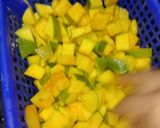 A picture of step 2 of Mango pickle.
