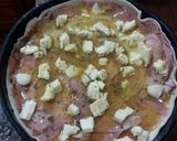 Foto del paso 3 de la receta: Tarta rápida y simple de jamón y queso