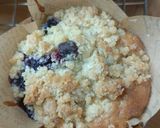 Une image de l'étape 7 de 🫐 Muffins Aux Bleuets Et Crumble Aux Amandes.