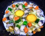 Hình bước làm 3 của món Hàu sữa ốp-la ngũ sắc