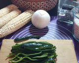 Foto del paso 1 de la receta: Arroz Blanco Con Rajas y Elote 🌽