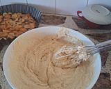 Foto del paso 7 de la receta: Torta invertida de duraznos pelones y banana🍌🍑