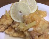 Foto langkah ke 10 dari resep Ayam goreng tepung - saus lemon.