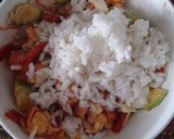 Foto del paso 2 de la receta: Ensalada de arroz y piquillos