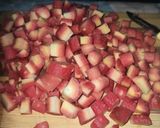 A picture of step 3 of Gajar Aloo Matar.