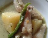 Foto langkah ke 4 dari resep Ceker Gulai Hijau ala Padang.