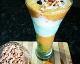 A picture of step 11 of Mango museli ki blue smoothie.