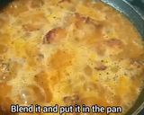 A picture of step 3 of Shahi Paneer.