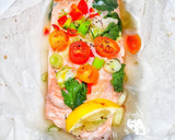 Foto del paso 2 de la receta: Papillote de salmón