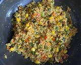 A picture of step 6 of Quinoa Pulao.