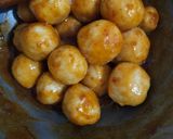 Foto langkah ke 2 dari resep Fire chicken ball (bakso ayam saus pedas).