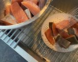 A picture of step 3 of Smoked Salmon on a BBQ.