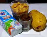 รูปขั้นตอนการทำที่ 1 ของ คอร์นเฟล็กมะม่วงนมสด