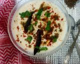 A picture of step 2 of Spiced Raita.