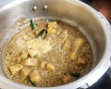 A picture of step 3 of Chana and Potato Masala.
