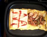 Foto langkah ke 4 dari resep Kimchi Toast.