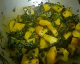आलू मेथी की सब्जी (Aloo methi ki sabzi recipe in hindi) रेसिपी चरण 5 फोटो